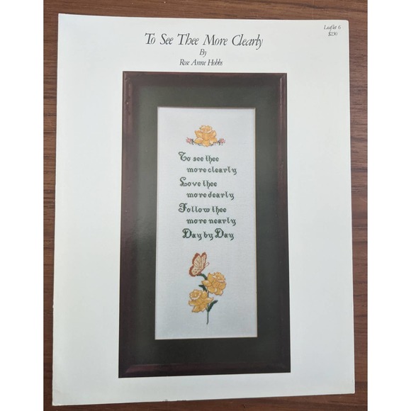 5 Cross Stitch Religious Themed Pattern Books - Picture 6 of 6